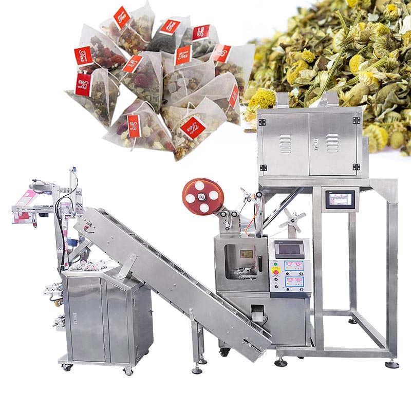 Pyramid Tea Bag With Outer Envelope Machine